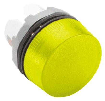 ABB ABB Modular Series, Yellow Pilot Light Head, 22mm Cutout