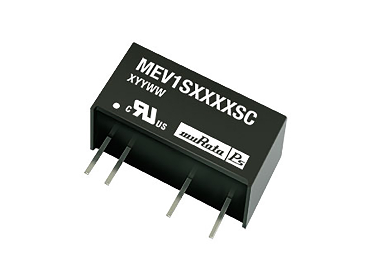Murata Power Solutions MEV1 DC-DC Converter, 9V dc/ 111mA Output, 13.5 → 16.5 V dc Input, 1W, Through Hole,