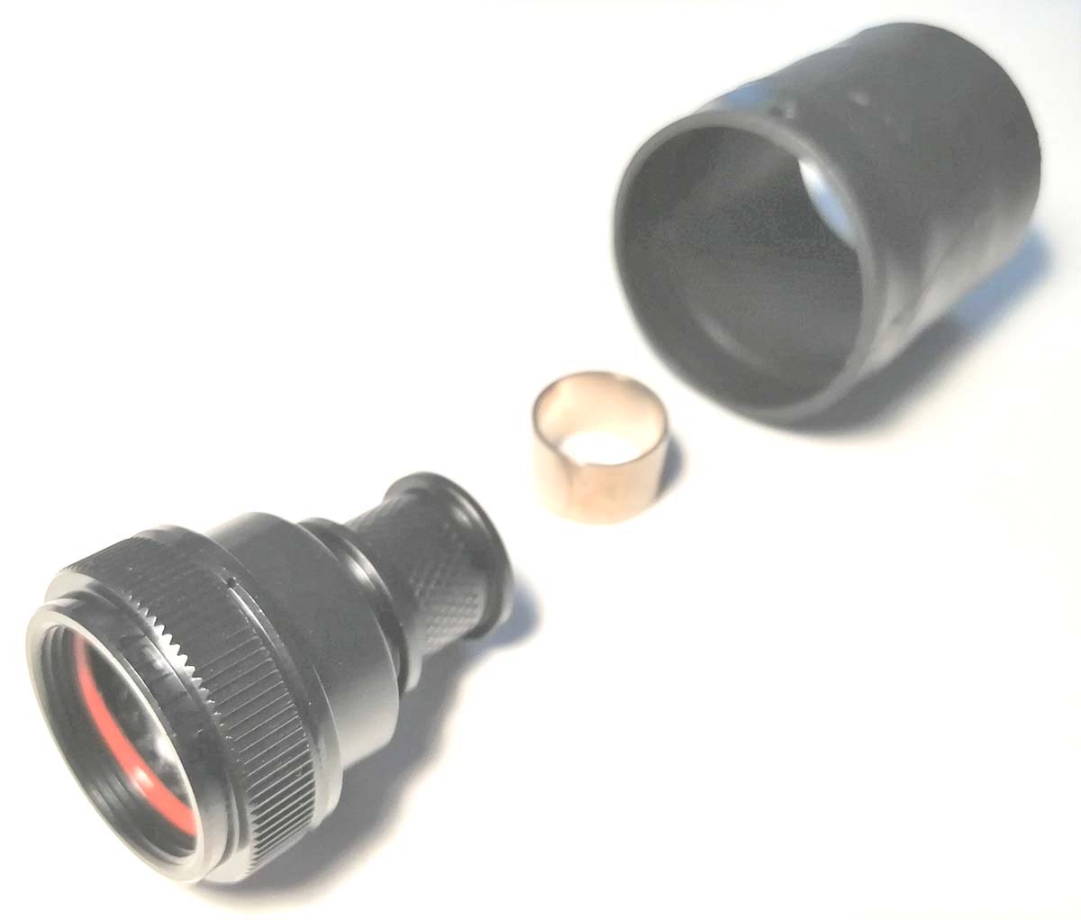 Amphenol Limited, BK4Size 20 Straight Circular Connector Backshell, For Use With 38999 III