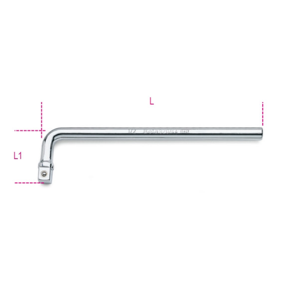 BETA 920/44 1/2 in Offset Handle, 230 mm Overall
