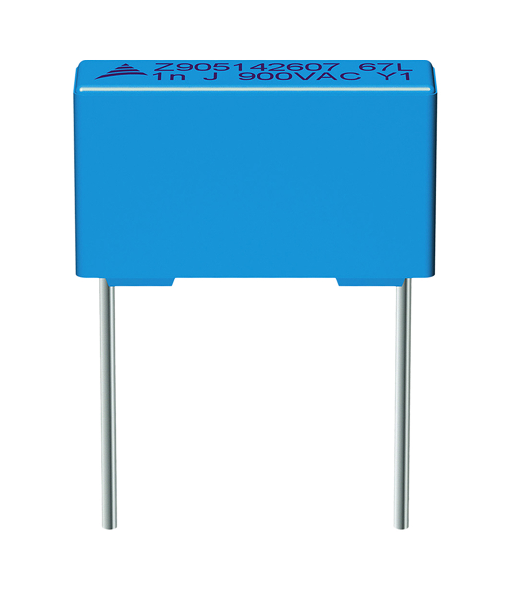 EPCOS B32672P Polypropylene Film Capacitor, 160 V ac, 450 V dc, ±10%, 1μF, Through Hole