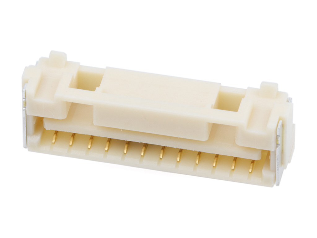 Molex 50238 Series Vertical Surface Base Strip, 12 Contact(s), 1.25 mm Pitch, 1 Row