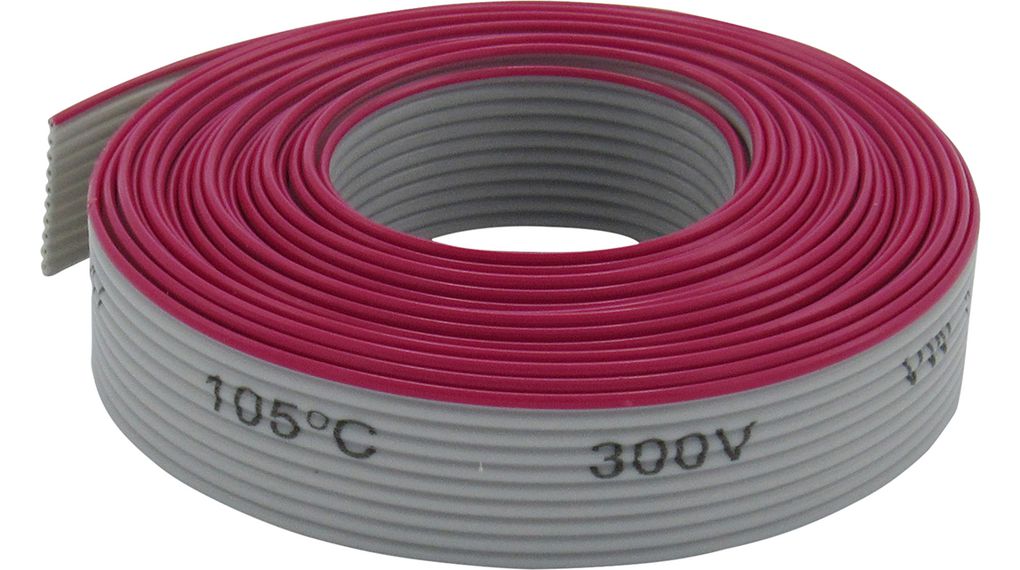 Flat Ribbon Cable,1.27mm,50x0.08mm²,Unsh