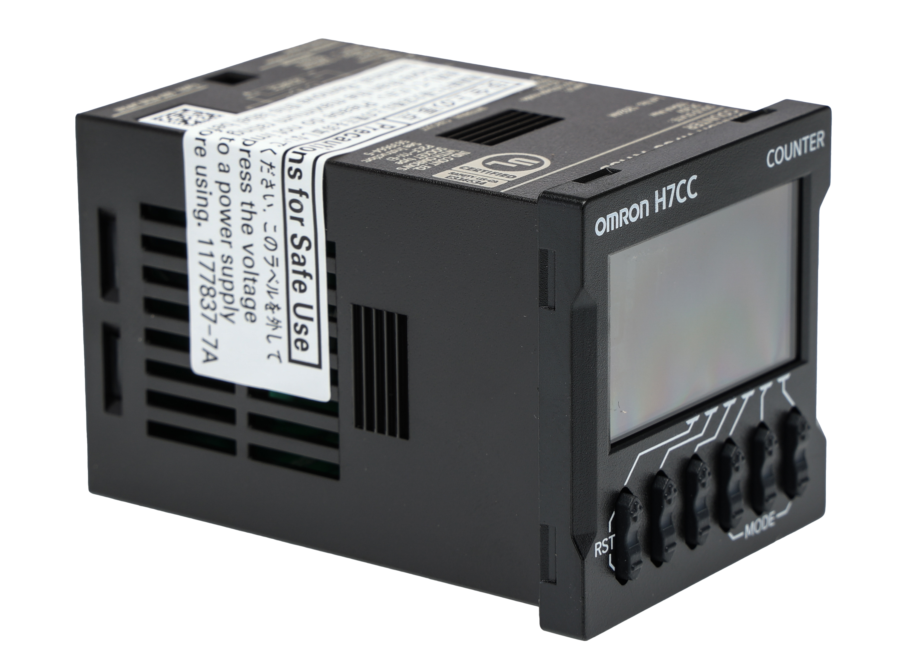Omron H7CC Counter, 6 Digit LCD, 50 → 60Hz, 12 → 48 V dc, 24 V ac