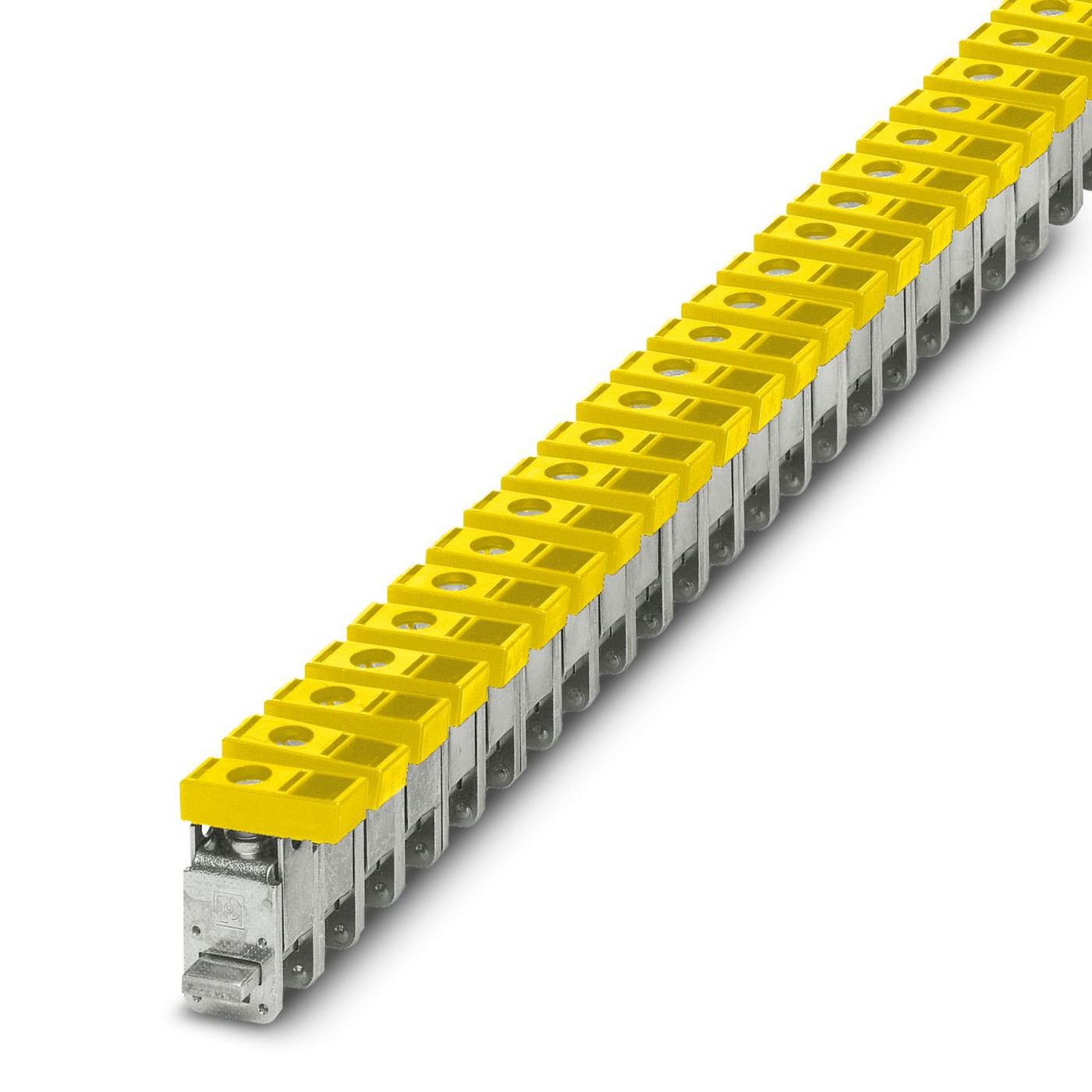 Phoenix Contact 3063002 AKG 35 YE Series Yellow, 35mm², 1-Level, Screw Termination