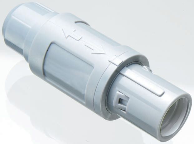 LEMO Circular Connector, 11 Contacts, Cable, 21.2 mm Connector, Socket, Male, IP50, Redel P Series