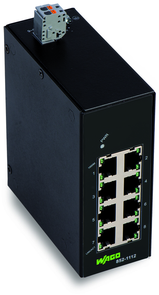 WAGO Unmanaged 8 Port Ethernet Switch