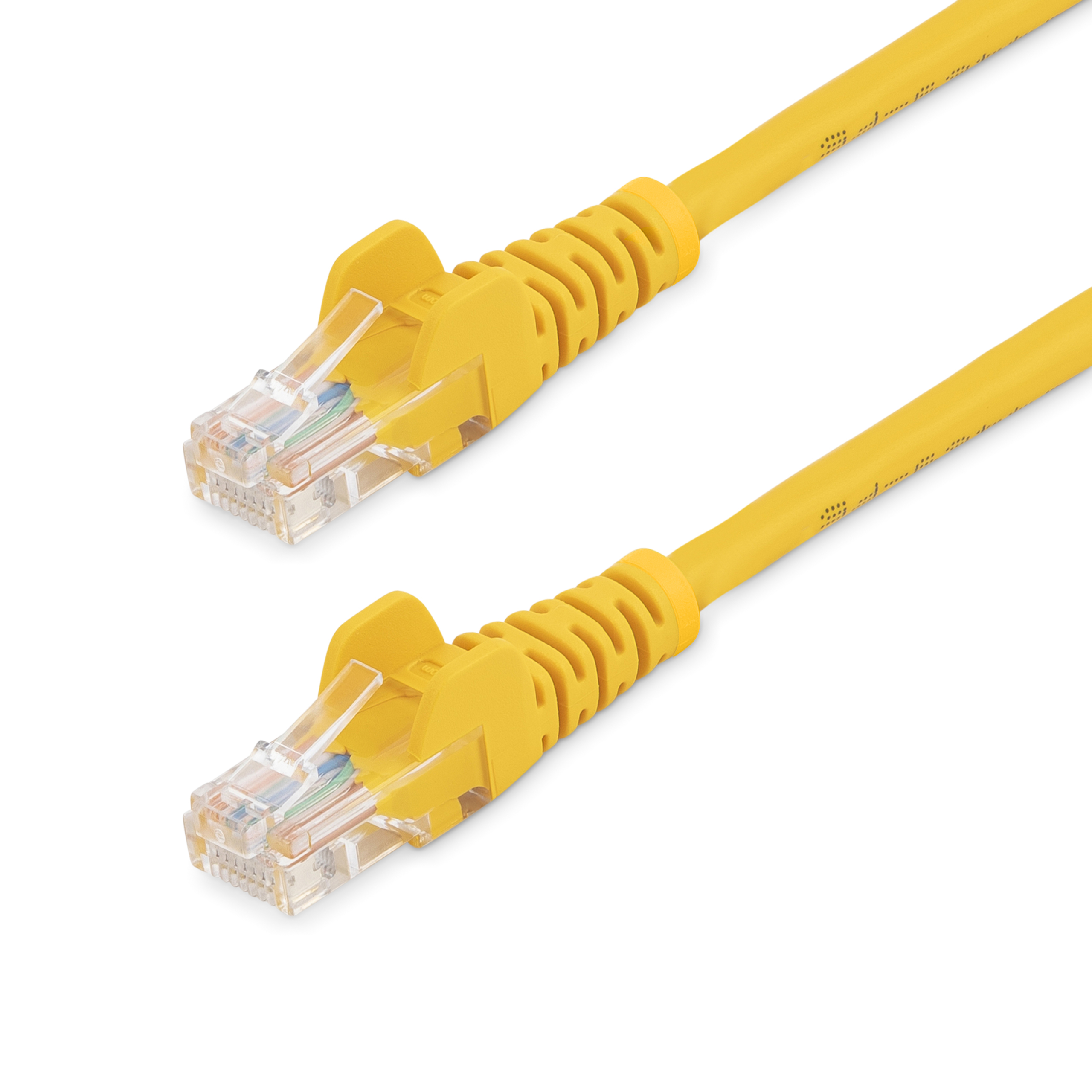 StarTech.com, 7m Cat5e, Yellow RJ45 to Male RJ45 Male, U/UTP Unshielded, Terminated PVC Sheath