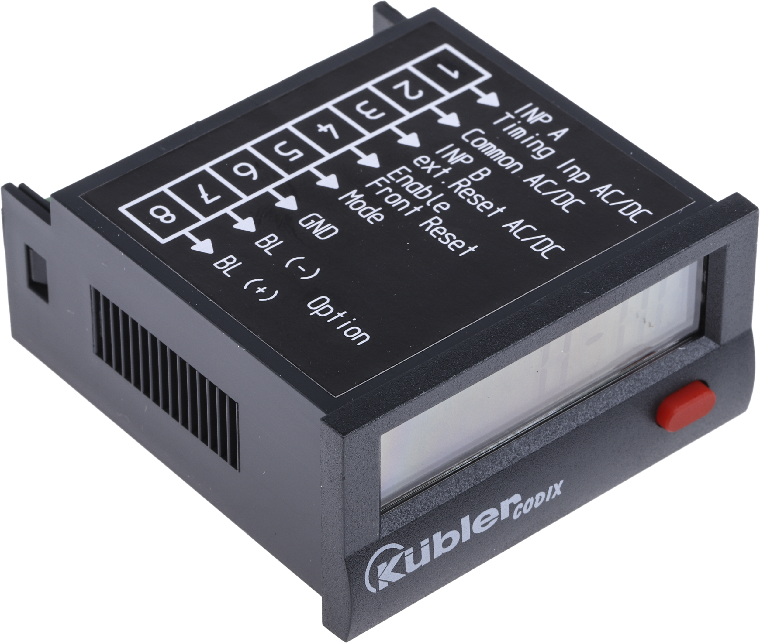 6134012853 Kubler CODIX 134 Timer, 8 Digit LCD, 10 → 260 V ac/dc