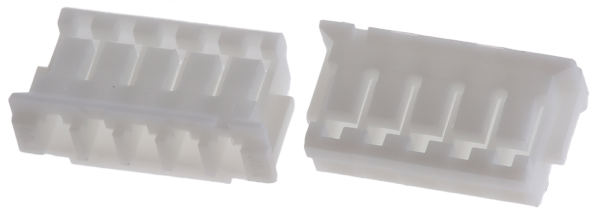 JST, ZH Female Connector Housing, 1.5mm Pitch, 5 Way, 1 Row