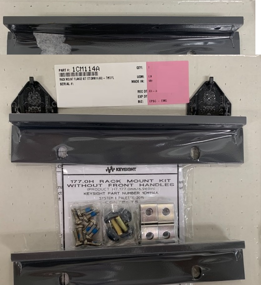 Keysight Technologies Flange for Use with System II Instruments, 2 Per Pack Piece(s) 270 mm 90 mm