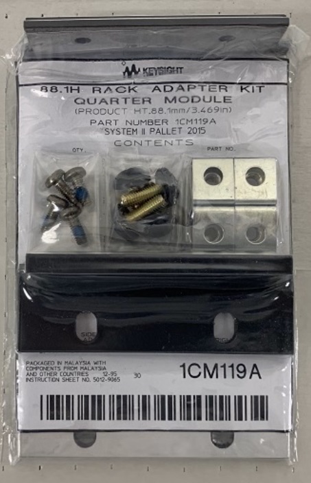 Keysight Technologies Flange for Use with System II Instruments, 1 Per Pack Piece(s) 270 mm 90 mm