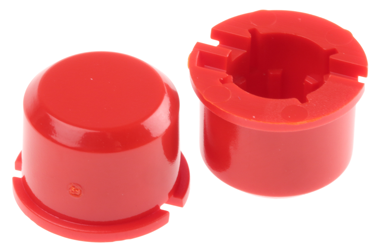 MEC Red Modular Switch Cap for Use with 3F Series Push Button Switch