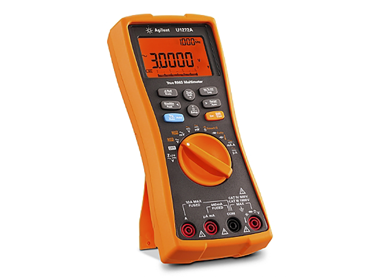u1272a Keysight Technologies U1272A Handheld Digital Multimeter, True RMS, 10A ac Max, 10A dc Max, 1000V ac Max