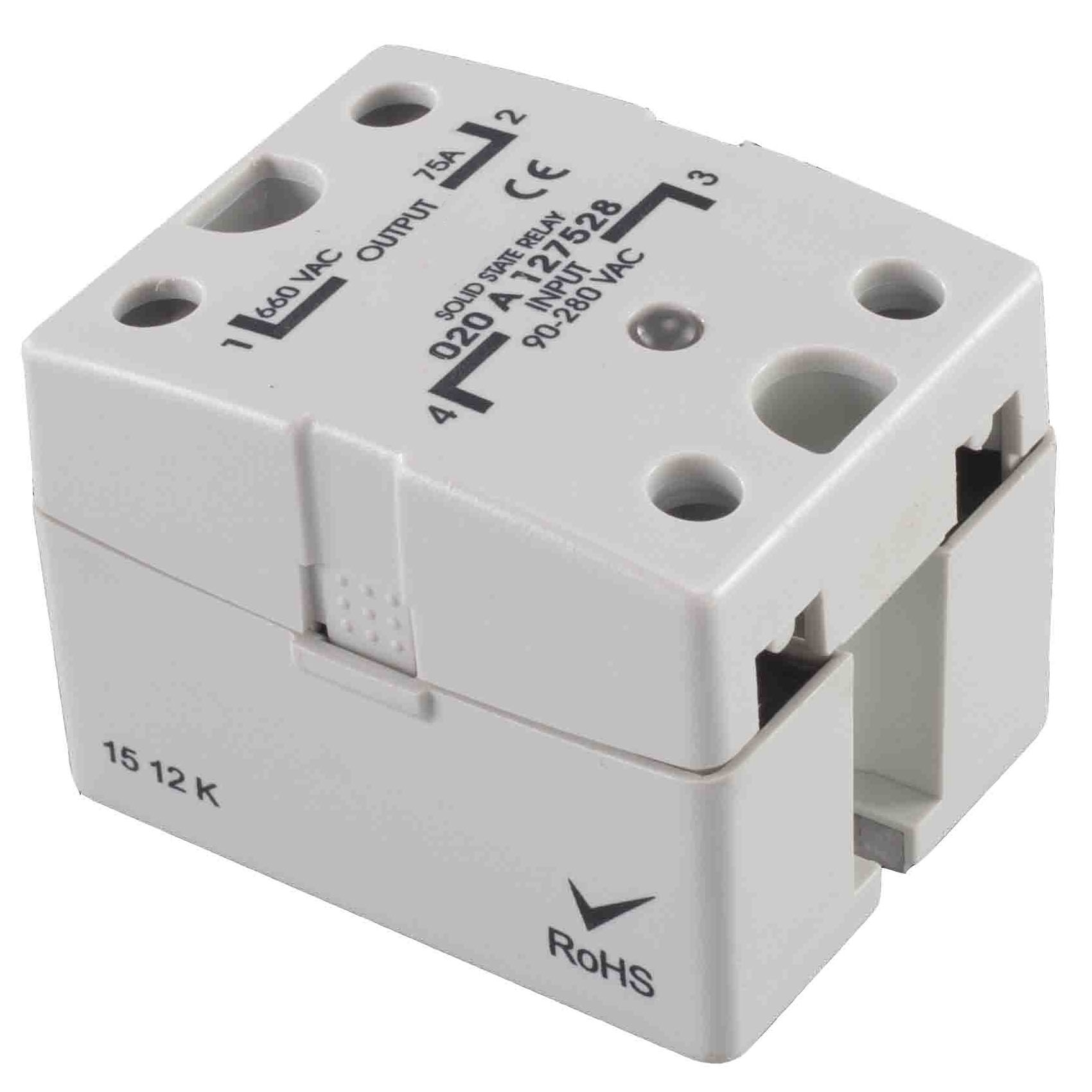 RS PRO Solid State Relay, 75 Amps Load, Panel Mount, Surface Mount, 600 V rms Load