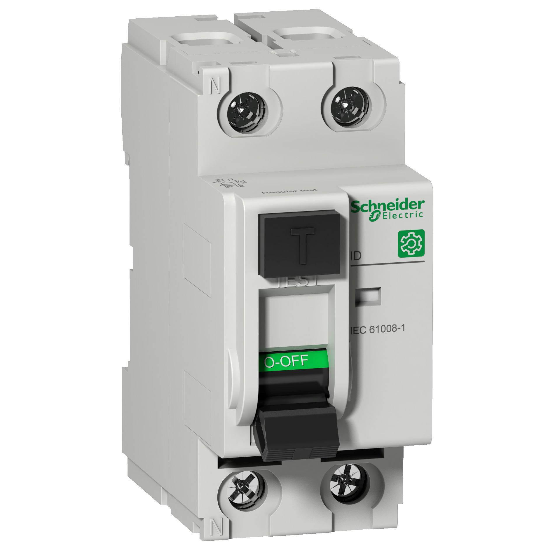Schneider Electric 2 Pole Type AC Residual Current Circuit Breaker, 25A ID, 30mA