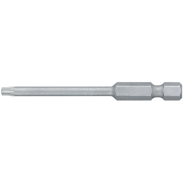 Wiha Torx Driver Bit, T10 Tip, Hex Drive, 70 mm Overall