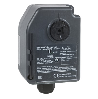Schneider Electric Electric  Single port Valve Actuator - Single Acting, 24 V Supply Voltage