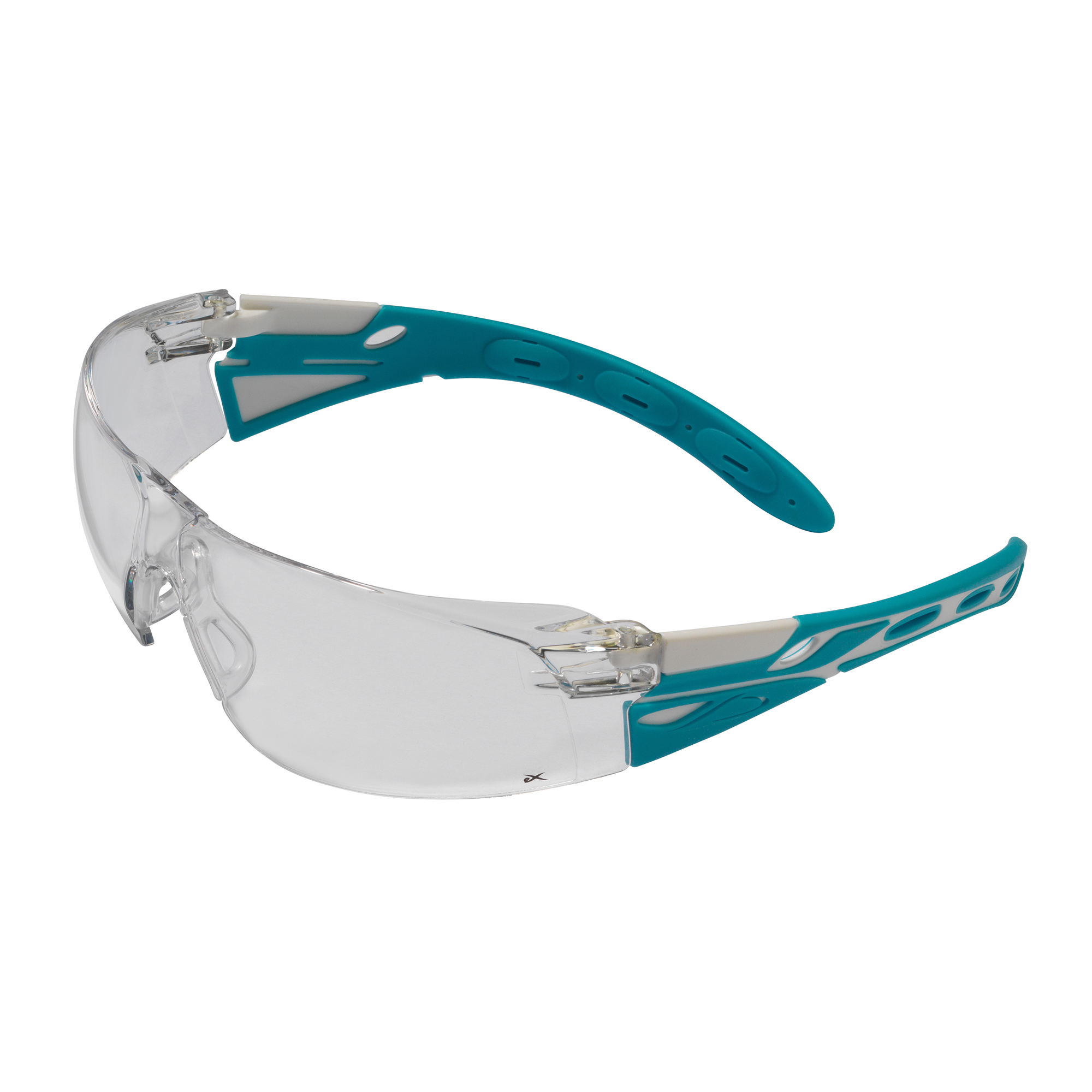 JSP EIGER Safety Spectacles, Scratch Resistant, UV Protection, Anti-Mist, Clear Polycarbonate Lens