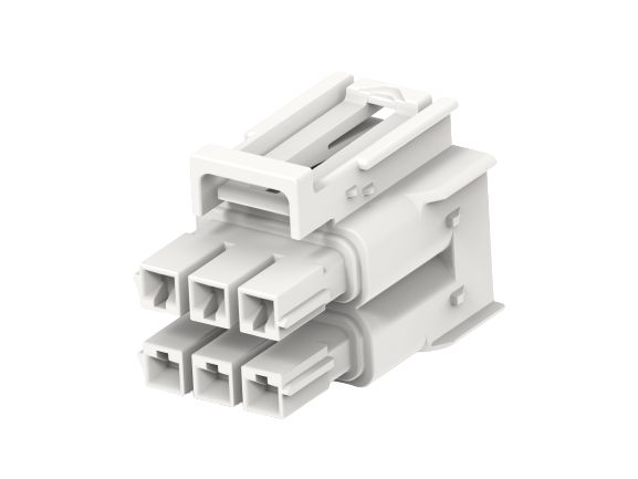 TE Connectivity Housing, 6 Way, 15A, Power Versa-Lock 5.0, 600 V ac
