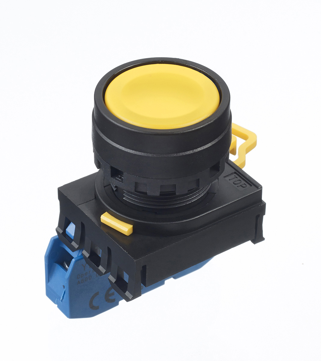 Idec YW Series Illuminated Push Button Complete Unit, Panel Mount, 22mm Cutout, SPST, IP65