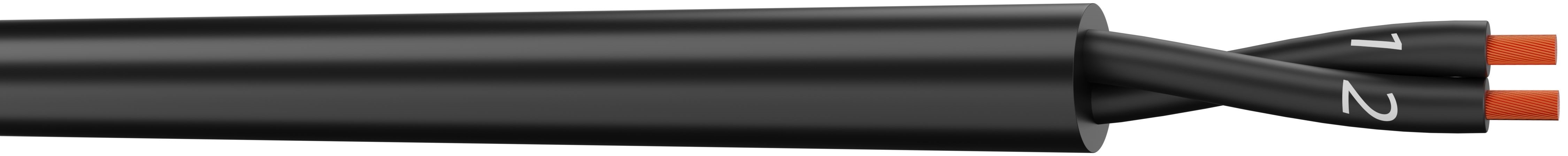 AXINDUS YY Control Cable, 5 Cores 1mm² 17 AWG, Unscreened, 1000 m, Black Polyvinyl Chloride Sheath