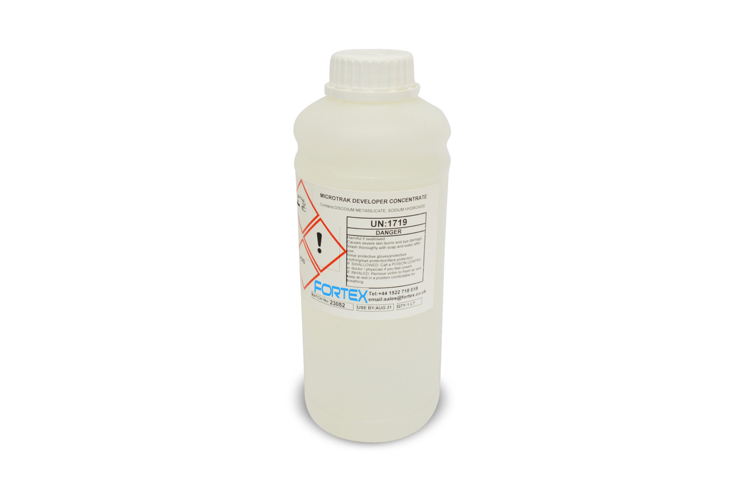 Fortex 1L-MICROTRAK Ferric Chloride Etching Chemical for Etching 5L