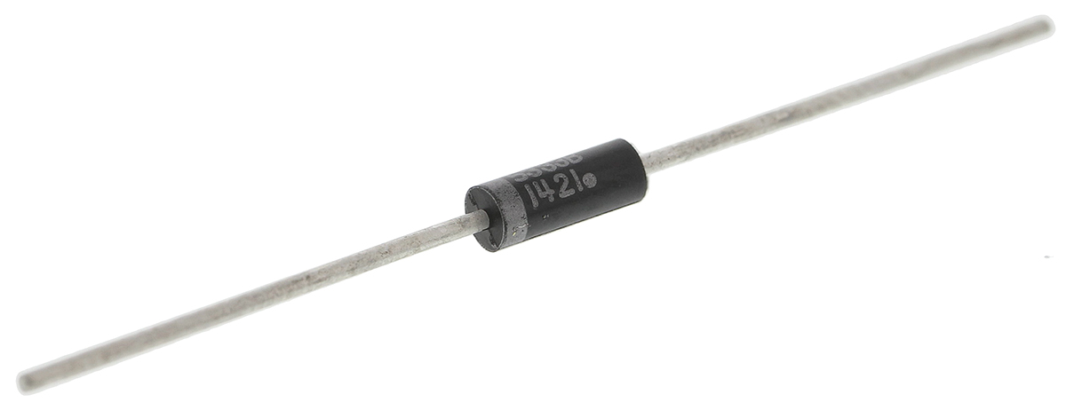 onsemi 1, 3.3 V Zener Diode, Single 5 W 5 % Through Hole 2-Pin DO-15