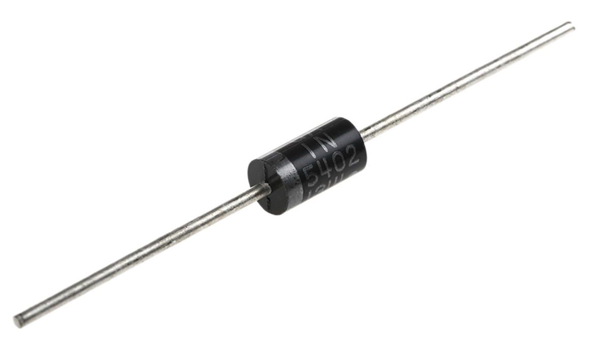 1n5402g onsemi 200 V 3 A Diode Low Leakage 2-Pin DO-41