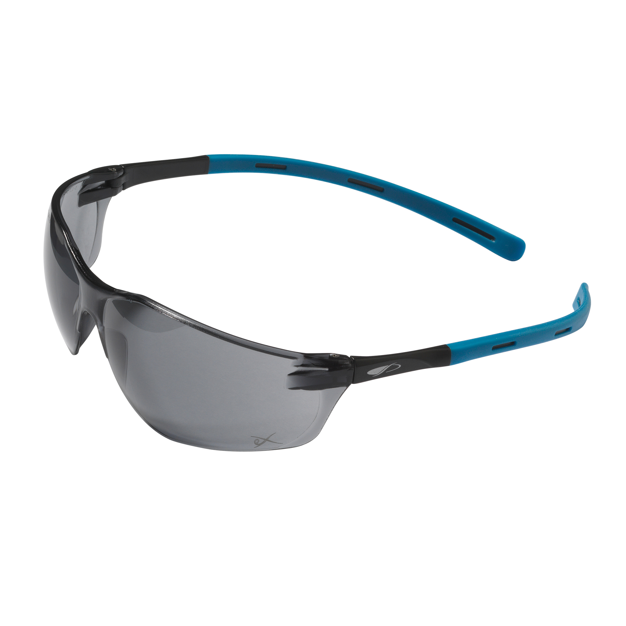 JSP RIGI Safety Glasses, Scratch Resistant, Anti-Mist, Smoked Polycarbonate Lens