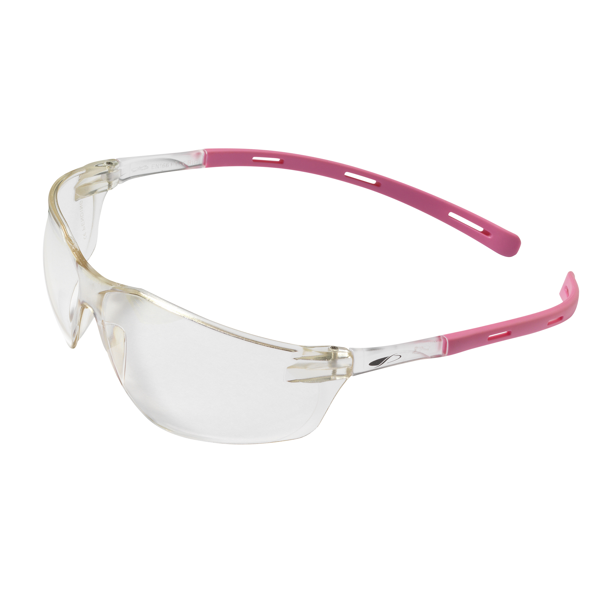 JSP RIGI Safety Glasses, UV Protection, Scratch Resistant, Clear Polycarbonate Lens