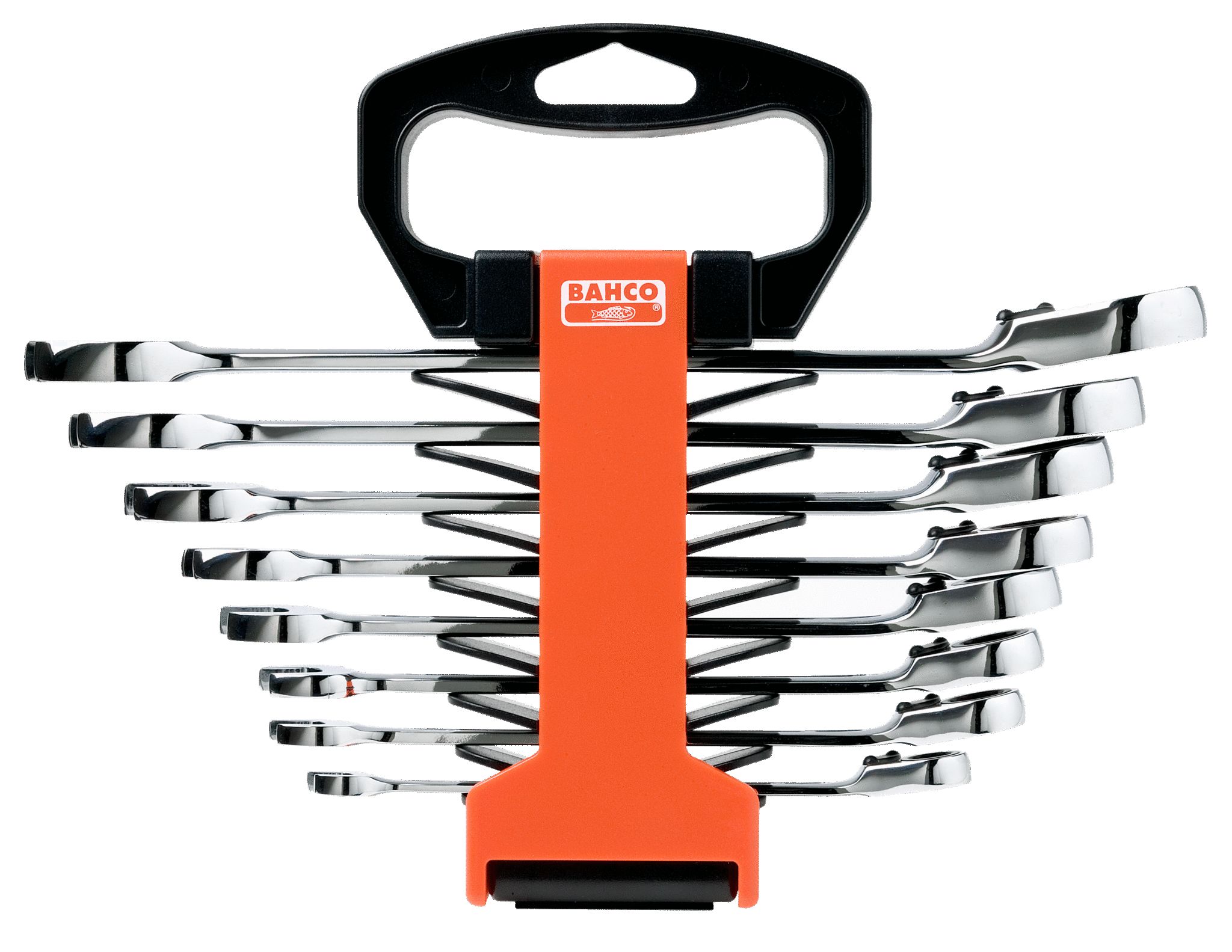Bahco 8-Piece Spanner Set, 5/16 To 3/4, Alloy Steel