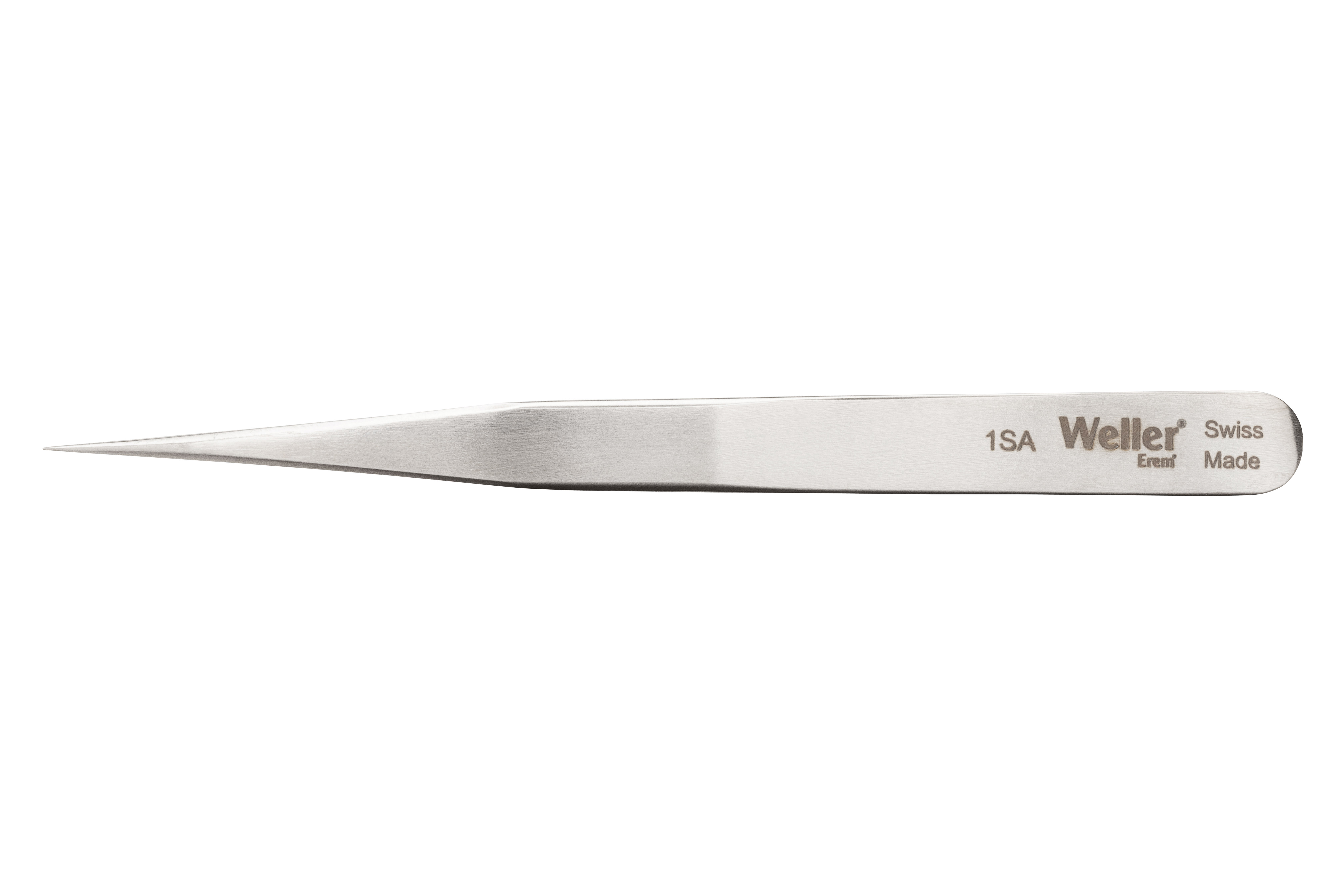 1sa Erem 120mm Stainless Steel Pointed ESD Safe Tweezer