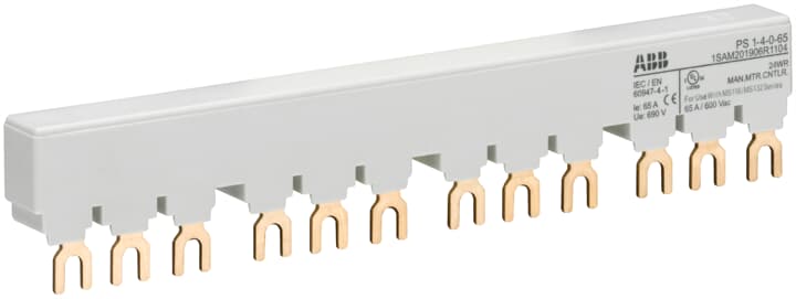ABB PS1 PS1 3 Phase Busbar, 690 V ac, 17.5 mm Pitch