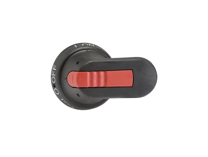 ABB Black Rotary Handle, 45 mm, 1SCA Series