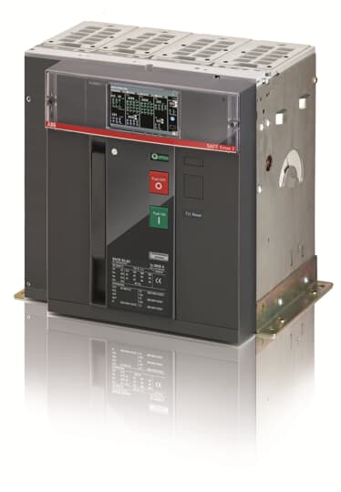 ABB Emax2 1SDA07 Electronic Circuit Breaker 2500A 690V, 4 channels, Rear Flat Horizontal Mount Ekip Dip LSI Release