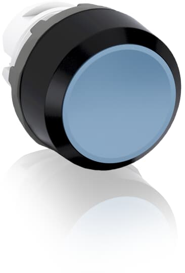 ABB MODULAR Series Blue Maintained Push Button Head, 29 mm Cutout, IP20, IP66