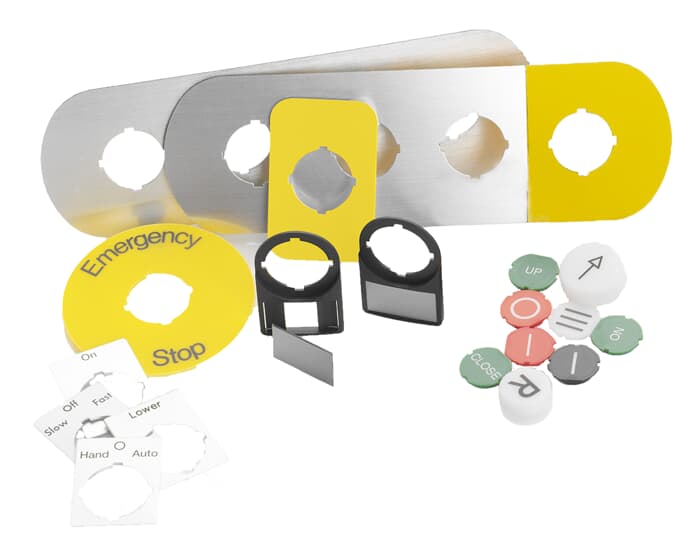 ABB Legend Plate for Use with Pilot Devices