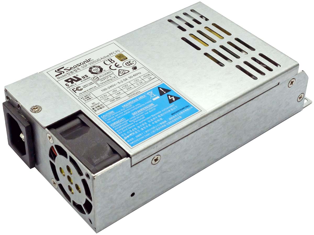Seasonic 300 W PC Power Supply 100V ac, 264 V ac 12V dc