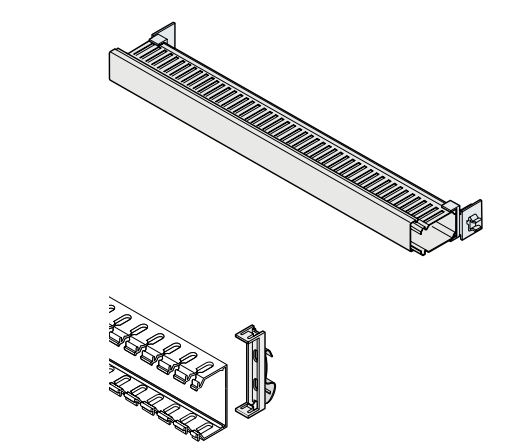 ABB Gemini, W60mm x D40 mm, L375 mm, Steel
