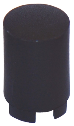 MEC Black Tactile Switch Cap for 5G Series, 5E Series, 1SS09-15.0