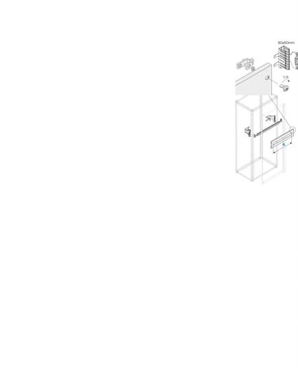 ABB Pickled Steel Sheet DIN Rail DIN Rail, 130 mm x 400mm x 260 mm