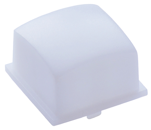 MEC White Tactile Switch Cap for 5G Series, 1TS16