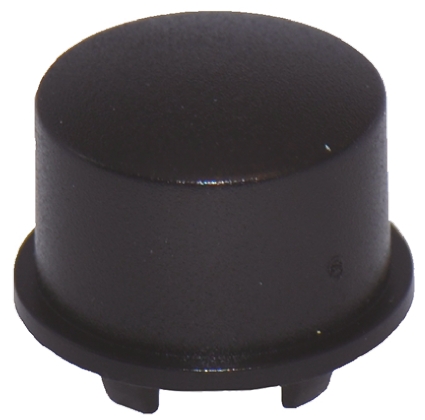 MEC Black Tactile Switch Cap for 5G Series, 1US09