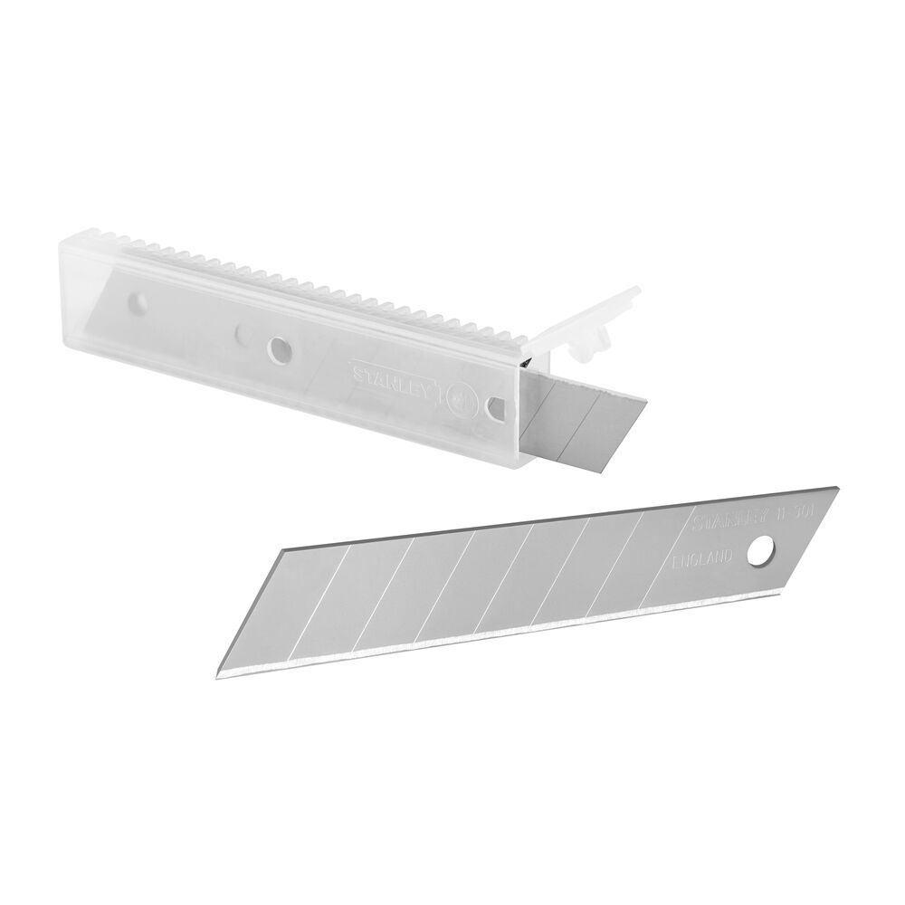 Stanley Knife Blade, 110 x 5 x 18 mm 5 mm, 5 per Package