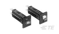 TE Connectivity W28 Circuit Breaker - 1-Pole, Panel, 12A Current Rating, 1000 A, 250V ac, 32 V dc