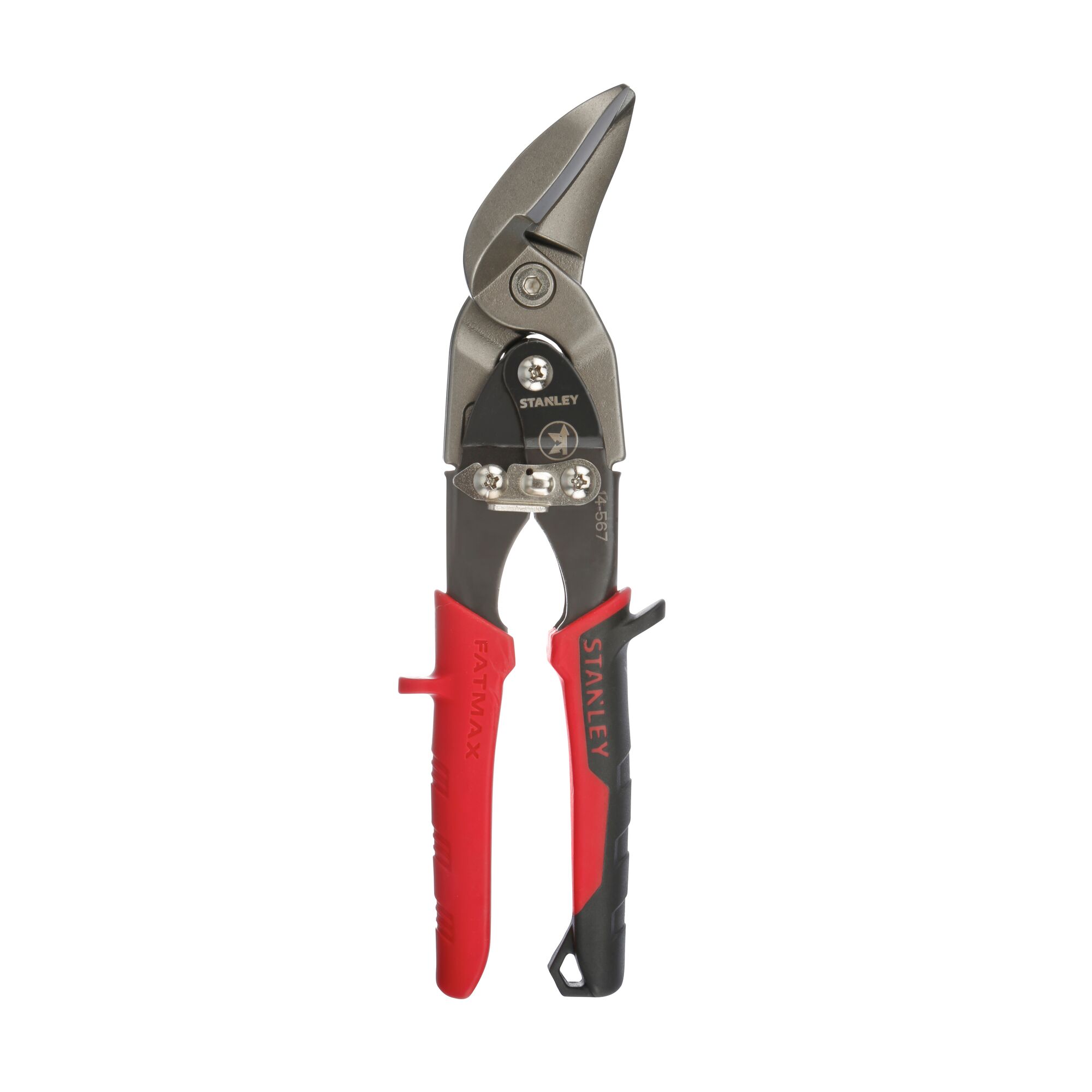 Stanley 250mm Snips for Leather, Steel, Rubber, Aluminium, Cardboard, Polyvinyl Chloride