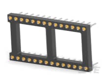 TE Connectivity 2.54 mm Pitch 28 Way DIP Surface Test IC Socket