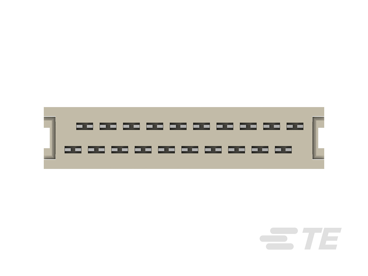 2-216093-0 TE Connectivity 2.54 mm Pitch 20 Way,Through Hole Mount DIL Header, Tin, 1A