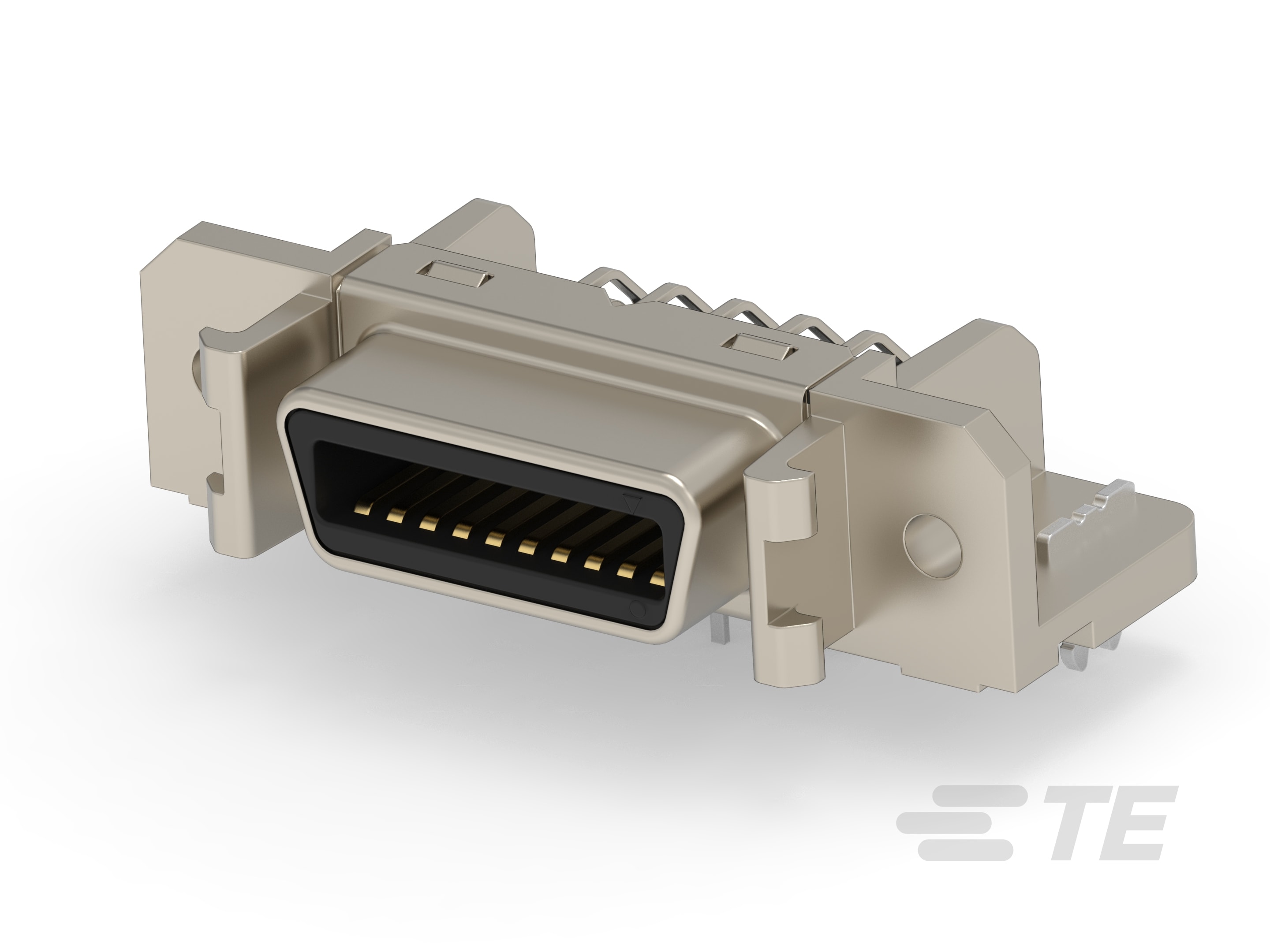 TE Connectivity, 2-227 20 Way Female Panel SCSI Connector 1.27 mm Pitch, Cable
